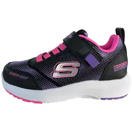SKECHERS Dynamic Tread Kinder Schwarz/Rosa 31