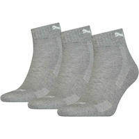 Puma Quarter Socken Grau, 35-38