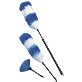 Maximex Staubwedel-Set 3-tlg. blau