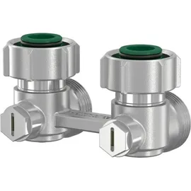 Simplex Hahnblock E2/50 Exclusiv Eckform für Heizkörper G 3/4 AG