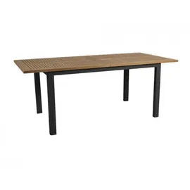 Brafab Lyon Ausziehtisch 224-304 x 304 x 76 cm Schwarz