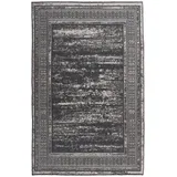 Qiyano Teppich Kurzflorteppich Beatriz 100 Grau 160 x 230 cm, Höhe: 80 mm grau 160 cm x 230 cm x 80 mm