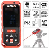 Yato Laser-Entfernungsmesser 0,2-40m - Yato