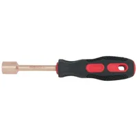 KS Tools BERYLLIUMplus Stecknuss-Schraubendreher 6-kant 17 mm