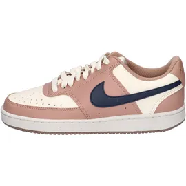 Nike Court Vision Low Next Nature Damen Particle Pink/Pale Ivory/Metallic Gold/Midnight Navy 39