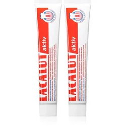 Lacalut Aktiv Zahnpasta gegen Parodontose 2x75 ml