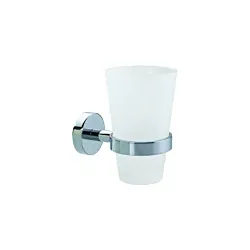 nwb Glashalter Pro 020 P02145 chrom, Glas satiniert, mit Befestigungstechnik