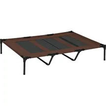 PawHut Hundesofa rund 100 x 100 cm braun