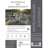 Destiny DESTINY, grau (anthrazit), H:94cm, Ripstop, Polyester, Planen, Ripstop-Polyestergewebe Ø:200xH:94cm, inkl. Aufbewahrungstasche