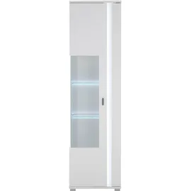 Home Affaire Vitrine LONG ISLAND 55 x 35 x 200 cm Weiß