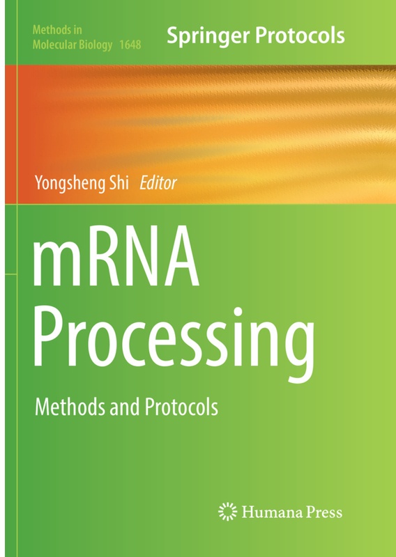 Mrna Processing  Kartoniert (TB)