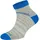 CAMANO Kurzsocken 10er Pack Blau/Grau 27-30