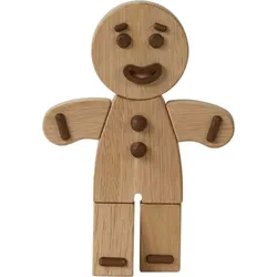 Gingerbread Man Dekoration L natürliche Eiche