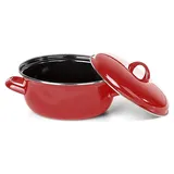 bemus Emaille Bratentopf 20 cm rund