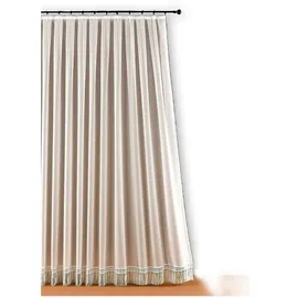 WECKBRODT Gardine WECKBRODT "Makramee", weiß, B:110cm H:170cm, Polyester, Gardinen, Gardine, Webgardine, Makramee, Sockel, Feste Falten, nach Maß, Store