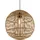 GLOBO Hildegard 1-flg. 30 cm Bambus
