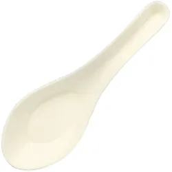 Papstar 500 Fingerfood - Löffel Zuckerrohr `pure` 14,5 cm `Asia`