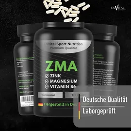 Exvital ZMA Caps Magnesium, Zink & Vitamin B6 Komplex Kapseln 210 St.