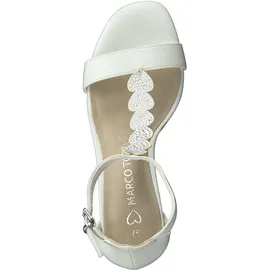 Marco Tozzi Blockabsatz-Sandalette Damen Weiß 40