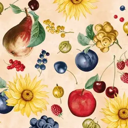 Airlaid Serviette Adele, 40 x 40 cm, 50 Stück - Mank - Früchte Obst