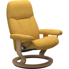 Stressless Stressless® Relaxsessel »Consul«, mit Classic Base, Größe S, Gestell Eiche gelb