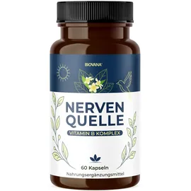 biovana Nervenquelle Vitamin B Komplex Kapseln 60 St.