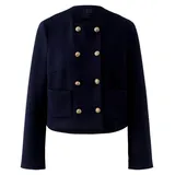 Oui Strickjacke dunkelblau 40