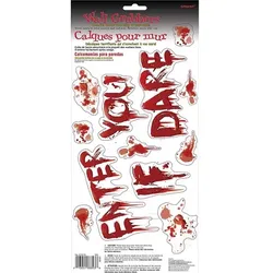 ENTER IF YOU DARE Aufkleber Set - 30cm - für fast alle Oberflächen geeignet