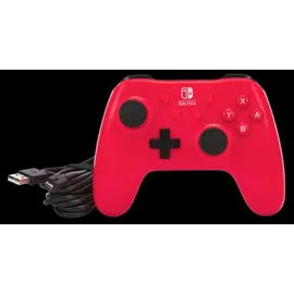 Nintendo Switch Wired Controller Raspberry Red Power A - Multicolor