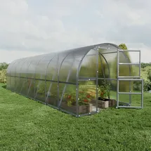 klasika greenhouses Klasika Gewächshaus verzinkt Grün Polycarbonat 4 mm 24 m2