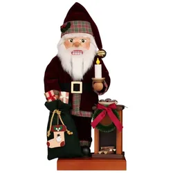 Christian Ulbricht Erzgebirge Nussknacker Weihnachtsmann Herbstfarben 49,5 cm