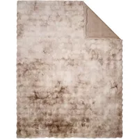 IBENA Kuscheldecke Bubble 150 x 200 cm Polyester Beige