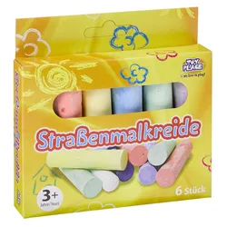 TOY PLACE Straßenmalkreide Mehrfarbig