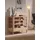 Home Affaire Wickelkommode Wickelregal aus massvier Eiche natur geölt, zeitloses Design, mit 3 geräumigen Fächern, stabil und standfest gebaut beige