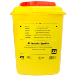 Teqler Abwurfbehälter 22 Liter