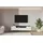 altdecor ELIO Lowboard 200 cm x 40 cm x 41 cm Weiß/Eiche Holzwerkstoff