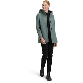 GIL BRET Wolljacke mit Kapuze in graugrün | 40