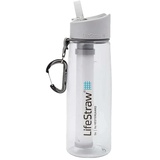 Lifestraw Go 2-Stage Filter Bottle Unisex Erwachsene, Grau (Clear),