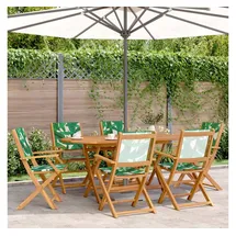 vidaXL Gartenstuhl 51 x 51 x 91 cm grün 6 St.
