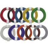 Donau Elektronik 118-MIX Litze 1 x 10 m, 10 farbig