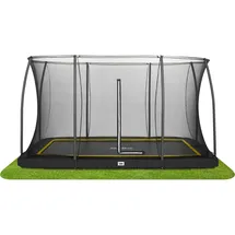 Salta Trampolin Comfort Edition Ground 366 cm x 244 cm Schwarz