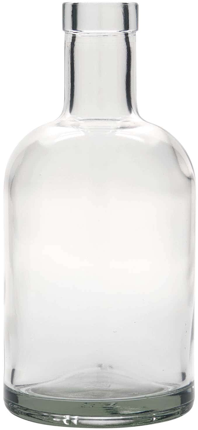 Glazen fles 'Claus', 500 ml, monding: kurk