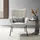 OTTO home Ohrensessel Luukas Polyester 73 x 99 x 80 cm Schwarz