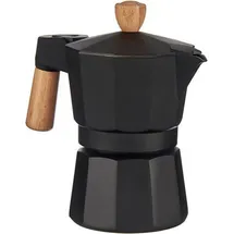 Origin Outdoors Bellanapoli Espresso Maker, schwarz Echtholz, 1 Tasse