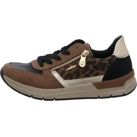 Rieker Sportliche Schnürschuhe Damen Braun 40 EU - Braun