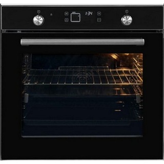 von Reiter Einbau Backofen VREB7509-6 Schwarzglas mit Multifunktion EEK: A