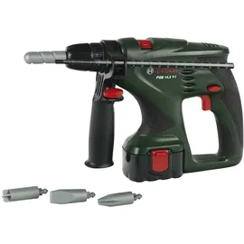 Theo Klein 8450 Bosch Schlagbohrmaschine I Schlagbohrer mit Rechts- und Linkslauf und auswechselbaren Aufsätzen I Maße: 29 cm x 15 cm x 4 cm I Spielzeug für Kinder ab 3 Jahren