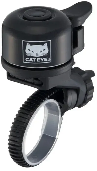 CATEYE Mini-Glocke Alu 19-32 mm schwarz OH-1100 SB-Verpackung