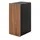 Yamazaki Beistellschrank Metall 24 x 60 x 36 cm schwarz 2 Fächer