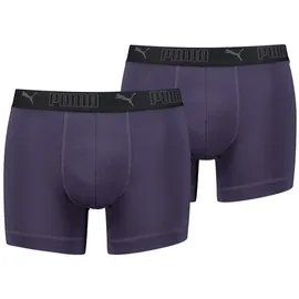 Puma Sport Microfiber Boxershorts deep plum M 2er Pack